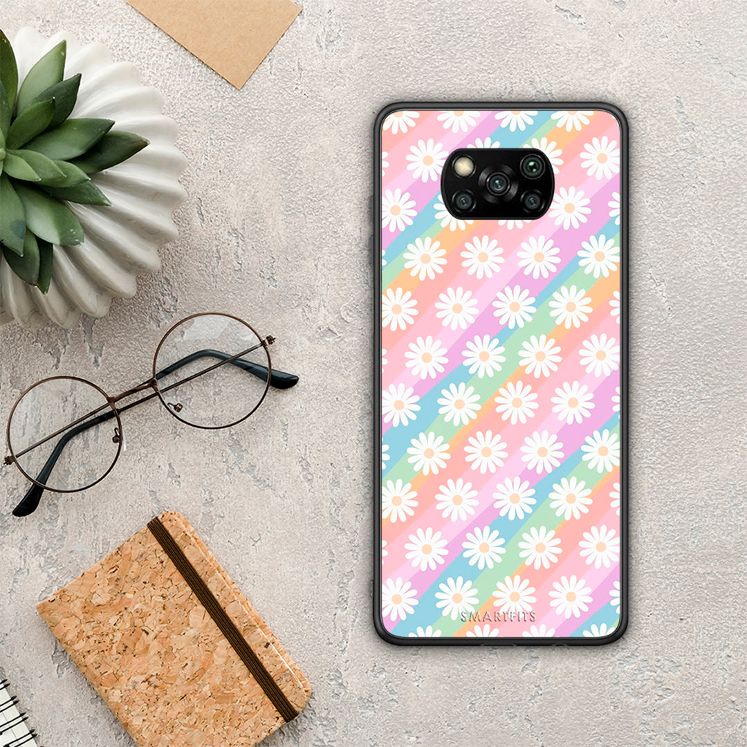 White Daisies - Xiaomi Poco X3 / X3 Pro / X3 NFC θήκη