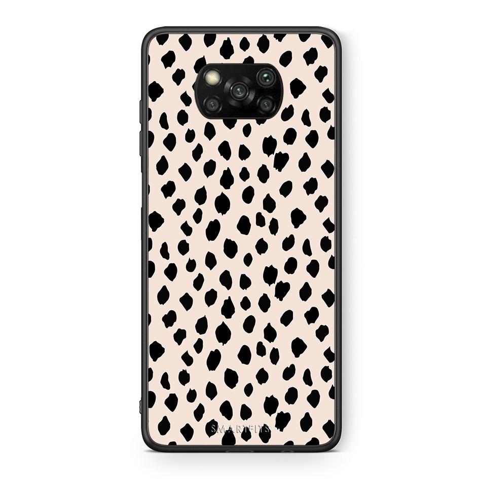 Θήκη Xiaomi Poco X3 New Polka Dots από τη Smartfits με σχέδιο στο πίσω μέρος και μαύρο περίβλημα | Xiaomi Poco X3 New Polka Dots case with colorful back and black bezels
