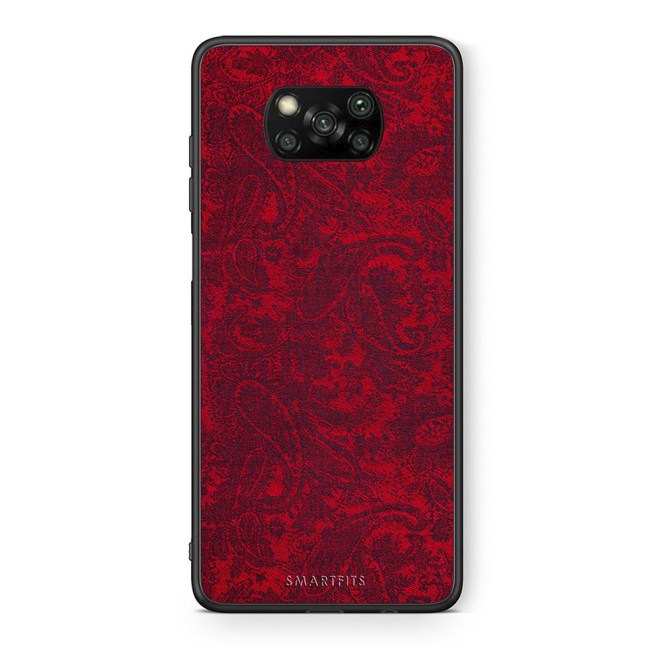 Θήκη Xiaomi Poco X3 Paisley Cashmere από τη Smartfits με σχέδιο στο πίσω μέρος και μαύρο περίβλημα | Xiaomi Poco X3 Paisley Cashmere case with colorful back and black bezels