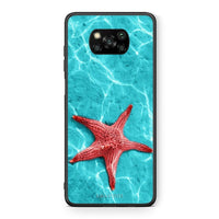Thumbnail for Θήκη Xiaomi Poco X3 Red Starfish από τη Smartfits με σχέδιο στο πίσω μέρος και μαύρο περίβλημα | Xiaomi Poco X3 Red Starfish case with colorful back and black bezels