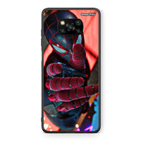 Thumbnail for Θήκη Xiaomi Poco X3 Spider Hand από τη Smartfits με σχέδιο στο πίσω μέρος και μαύρο περίβλημα | Xiaomi Poco X3 Spider Hand case with colorful back and black bezels