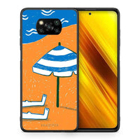 Thumbnail for Θήκη Xiaomi Poco X3 Summering από τη Smartfits με σχέδιο στο πίσω μέρος και μαύρο περίβλημα | Xiaomi Poco X3 Summering case with colorful back and black bezels