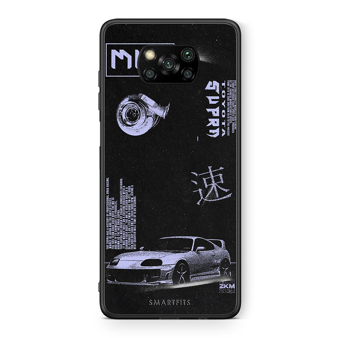Θήκη Αγίου Βαλεντίνου Xiaomi Poco X3 Tokyo Drift από τη Smartfits με σχέδιο στο πίσω μέρος και μαύρο περίβλημα | Xiaomi Poco X3 Tokyo Drift case with colorful back and black bezels