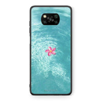 Thumbnail for Θήκη Xiaomi Poco X3 Water Flower από τη Smartfits με σχέδιο στο πίσω μέρος και μαύρο περίβλημα | Xiaomi Poco X3 Water Flower case with colorful back and black bezels