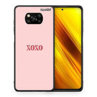 Thumbnail for Θήκη Xiaomi Poco X3 XOXO Love από τη Smartfits με σχέδιο στο πίσω μέρος και μαύρο περίβλημα | Xiaomi Poco X3 XOXO Love case with colorful back and black bezels