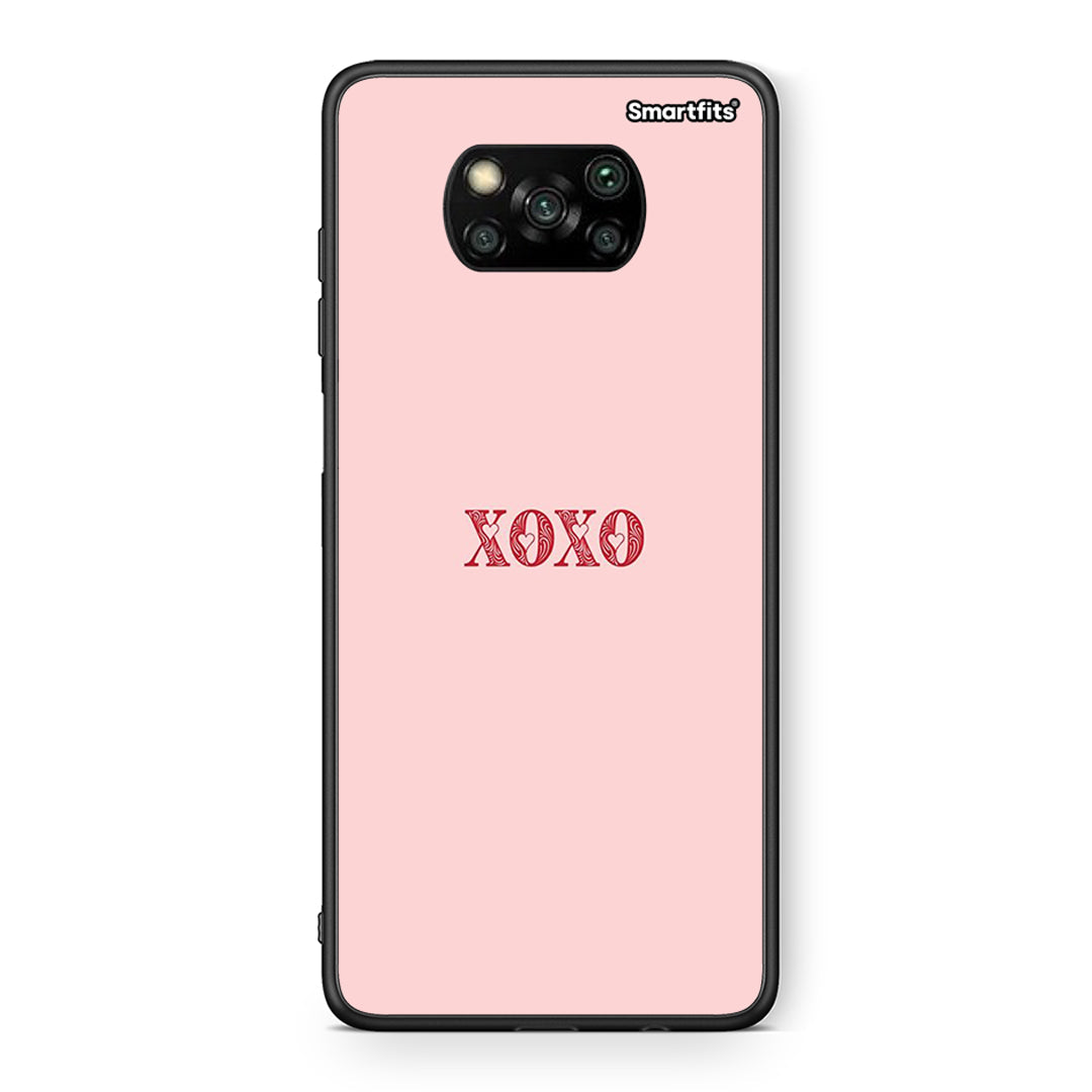 Θήκη Xiaomi Poco X3 XOXO Love από τη Smartfits με σχέδιο στο πίσω μέρος και μαύρο περίβλημα | Xiaomi Poco X3 XOXO Love case with colorful back and black bezels