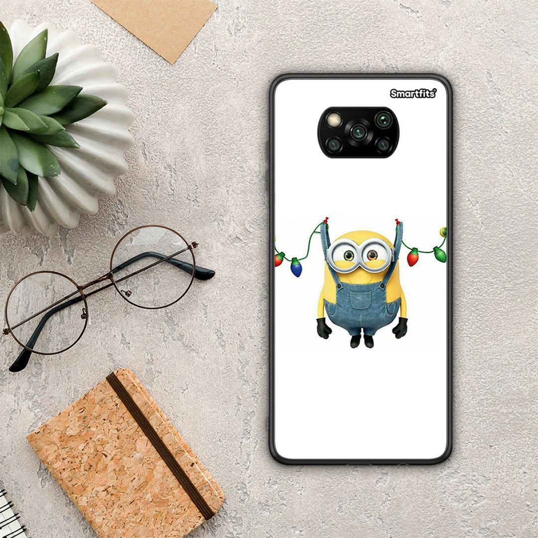 Xmas Minion Lights - Xiaomi Poco X3 / X3 Pro / X3 NFC θήκη