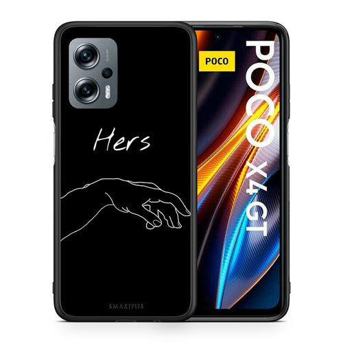 Θήκη Αγίου Βαλεντίνου Xiaomi Poco X4 GT Aeshetic Love 1 από τη Smartfits με σχέδιο στο πίσω μέρος και μαύρο περίβλημα | Xiaomi Poco X4 GT Aeshetic Love 1 case with colorful back and black bezels