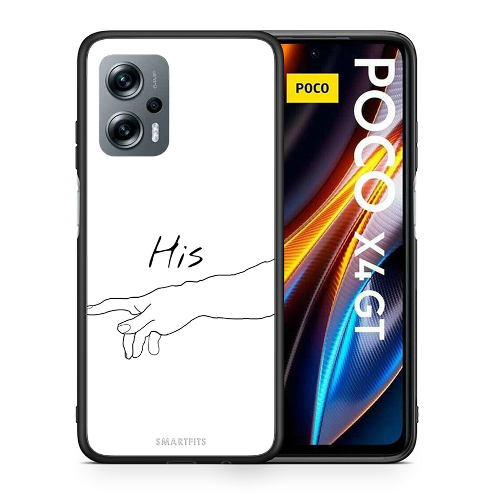 Θήκη Αγίου Βαλεντίνου Xiaomi Poco X4 GT Aeshetic Love 2 από τη Smartfits με σχέδιο στο πίσω μέρος και μαύρο περίβλημα | Xiaomi Poco X4 GT Aeshetic Love 2 case with colorful back and black bezels