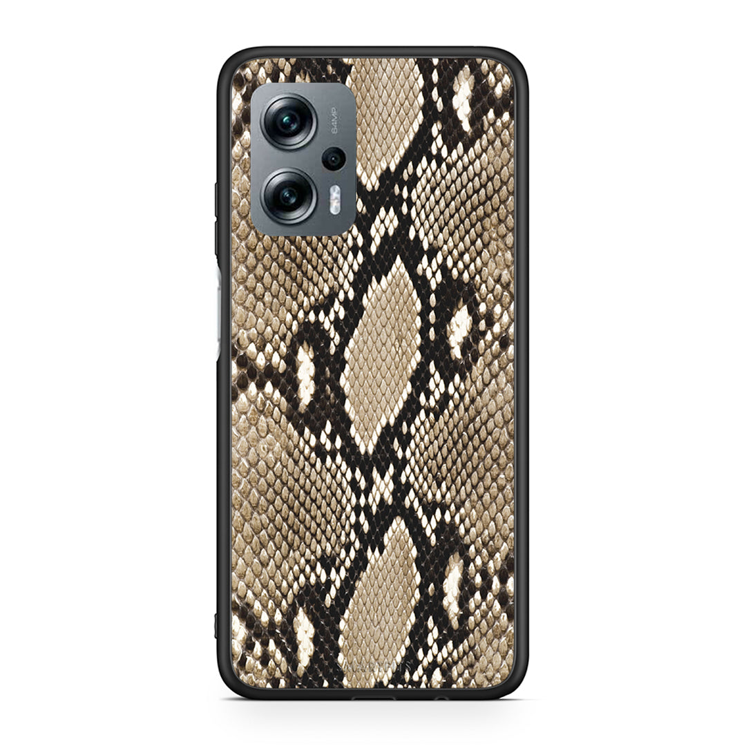 23 - Xiaomi Poco X4 GT Fashion Snake Animal case, cover, bumper