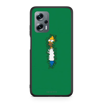 Xiaomi Poco X4 GT Bush Man Θήκη Αγίου Βαλεντίνου από τη Smartfits με σχέδιο στο πίσω μέρος και μαύρο περίβλημα | Smartphone case with colorful back and black bezels by Smartfits