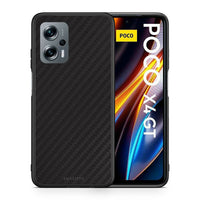 Thumbnail for Θήκη Xiaomi Poco X4 GT Black Carbon από τη Smartfits με σχέδιο στο πίσω μέρος και μαύρο περίβλημα | Xiaomi Poco X4 GT Black Carbon case with colorful back and black bezels