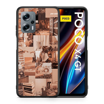 Θήκη Αγίου Βαλεντίνου Xiaomi Poco X4 GT Collage You Can από τη Smartfits με σχέδιο στο πίσω μέρος και μαύρο περίβλημα | Xiaomi Poco X4 GT Collage You Can case with colorful back and black bezels