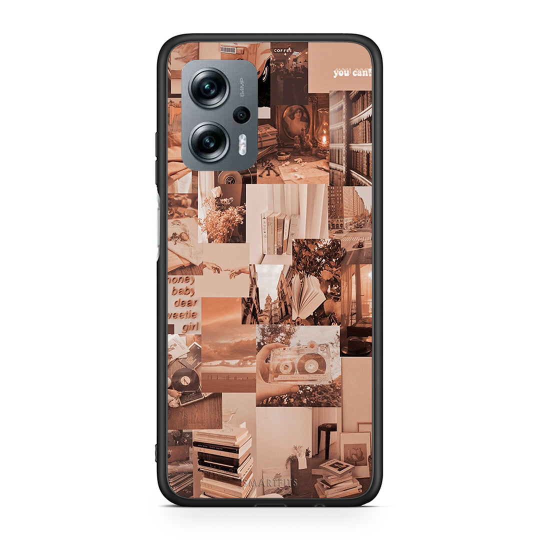 Xiaomi Poco X4 GT Collage You Can Θήκη Αγίου Βαλεντίνου από τη Smartfits με σχέδιο στο πίσω μέρος και μαύρο περίβλημα | Smartphone case with colorful back and black bezels by Smartfits