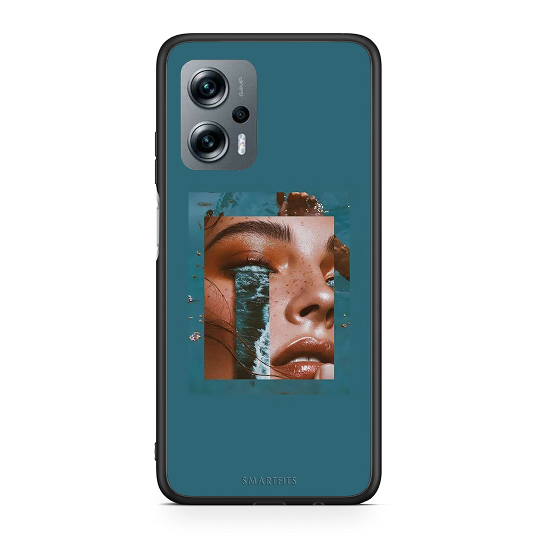 Xiaomi Poco X4 GT Cry An Ocean θήκη από τη Smartfits με σχέδιο στο πίσω μέρος και μαύρο περίβλημα | Smartphone case with colorful back and black bezels by Smartfits