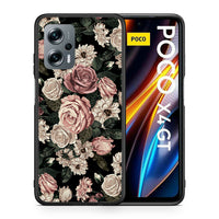 Thumbnail for Θήκη Xiaomi Poco X4 GT Wild Roses Flower από τη Smartfits με σχέδιο στο πίσω μέρος και μαύρο περίβλημα | Xiaomi Poco X4 GT Wild Roses Flower case with colorful back and black bezels