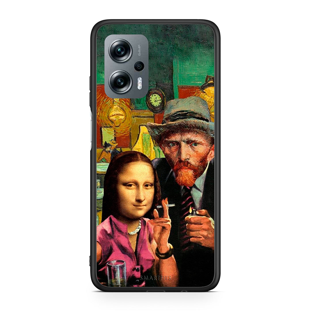 Xiaomi Poco X4 GT Funny Art θήκη από τη Smartfits με σχέδιο στο πίσω μέρος και μαύρο περίβλημα | Smartphone case with colorful back and black bezels by Smartfits