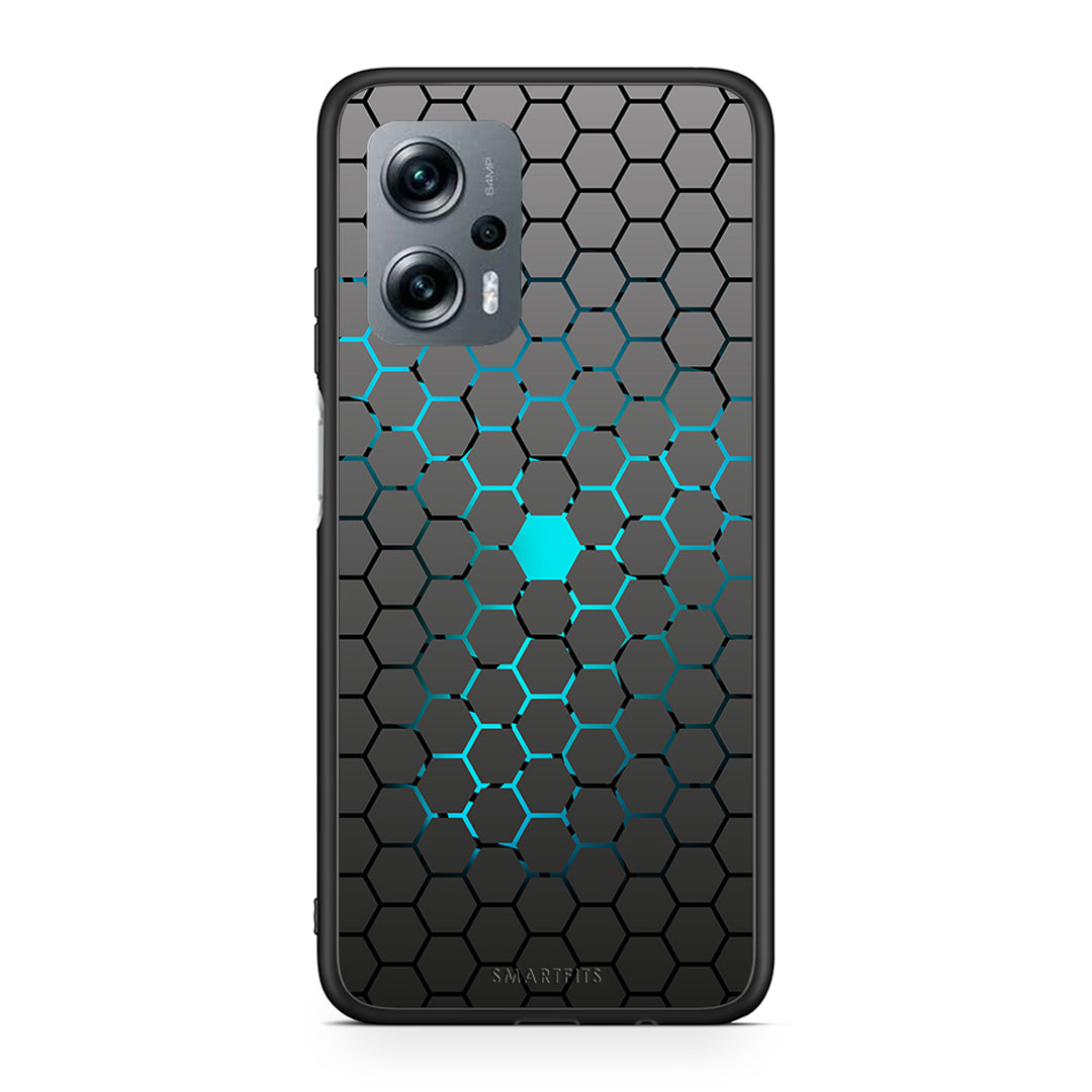 40 - Xiaomi Poco X4 GT Hexagonal Geometric case, cover, bumper