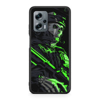 Thumbnail for Xiaomi Poco X4 GT Green Soldier Θήκη Αγίου Βαλεντίνου από τη Smartfits με σχέδιο στο πίσω μέρος και μαύρο περίβλημα | Smartphone case with colorful back and black bezels by Smartfits