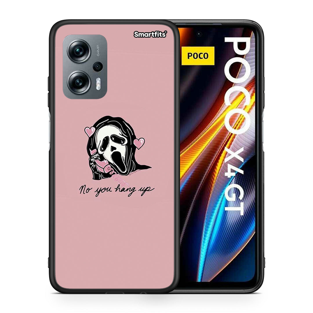 Θήκη Xiaomi Poco X4 GT Halloween Hang Up από τη Smartfits με σχέδιο στο πίσω μέρος και μαύρο περίβλημα | Xiaomi Poco X4 GT Halloween Hang Up case with colorful back and black bezels