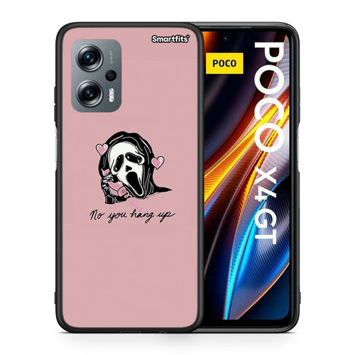 Θήκη Xiaomi Poco X4 GT Halloween Hang Up από τη Smartfits με σχέδιο στο πίσω μέρος και μαύρο περίβλημα | Xiaomi Poco X4 GT Halloween Hang Up case with colorful back and black bezels