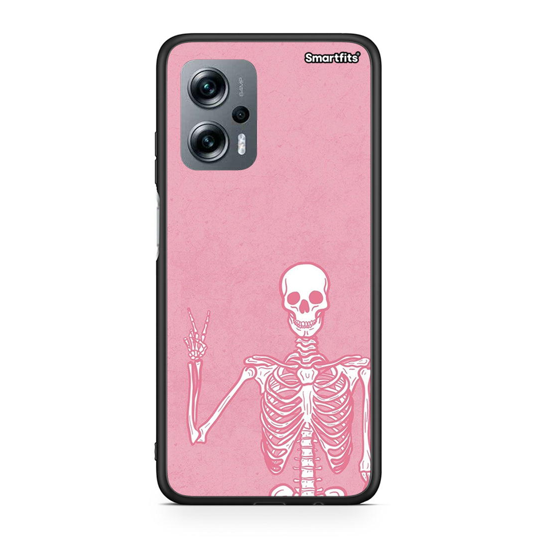 Xiaomi Poco X4 GT Halloween Motivation θήκη από τη Smartfits με σχέδιο στο πίσω μέρος και μαύρο περίβλημα | Smartphone case with colorful back and black bezels by Smartfits