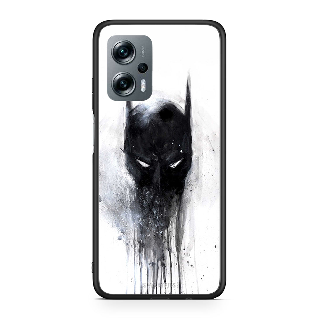 4 - Xiaomi Poco X4 GT Paint Bat Hero case, cover, bumper