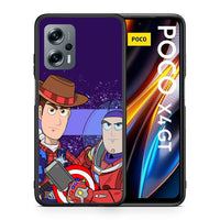 Thumbnail for Θήκη Xiaomi Poco X4 GT Infinity Story από τη Smartfits με σχέδιο στο πίσω μέρος και μαύρο περίβλημα | Xiaomi Poco X4 GT Infinity Story case with colorful back and black bezels
