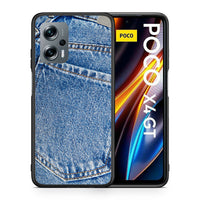 Thumbnail for Θήκη Xiaomi Poco X4 GT Jeans Pocket από τη Smartfits με σχέδιο στο πίσω μέρος και μαύρο περίβλημα | Xiaomi Poco X4 GT Jeans Pocket case with colorful back and black bezels