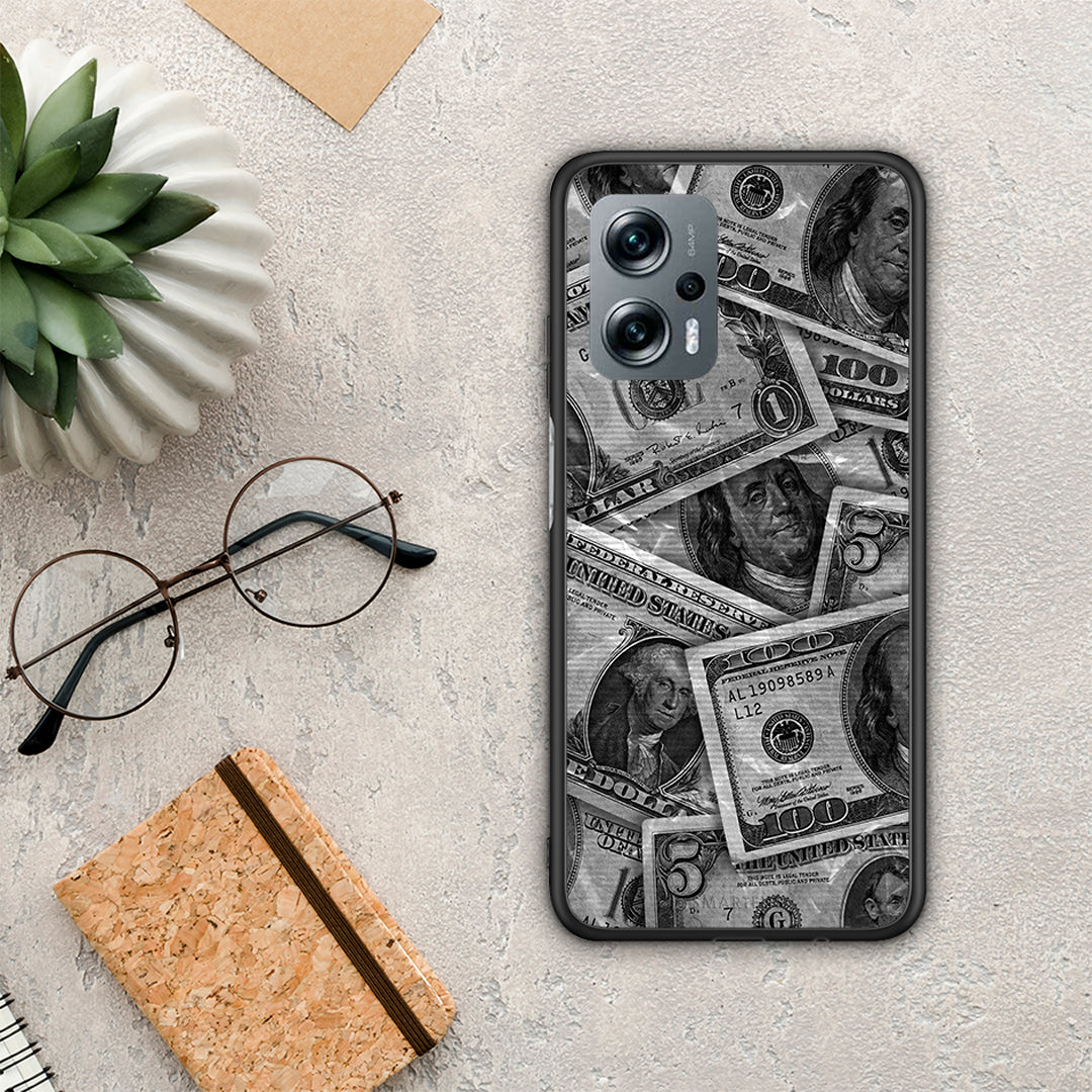 Money Dollars - Xiaomi Poco X4 GT θήκη