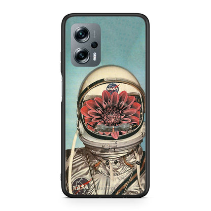 Xiaomi Poco X4 GT Nasa Bloom θήκη από τη Smartfits με σχέδιο στο πίσω μέρος και μαύρο περίβλημα | Smartphone case with colorful back and black bezels by Smartfits