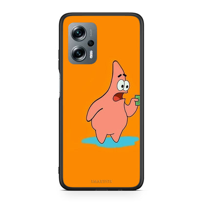 Xiaomi Poco X4 GT No Money 1 Θήκη Αγίου Βαλεντίνου από τη Smartfits με σχέδιο στο πίσω μέρος και μαύρο περίβλημα | Smartphone case with colorful back and black bezels by Smartfits