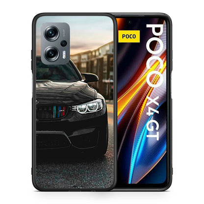 Θήκη Xiaomi Poco X4 GT M3 Racing από τη Smartfits με σχέδιο στο πίσω μέρος και μαύρο περίβλημα | Xiaomi Poco X4 GT M3 Racing case with colorful back and black bezels