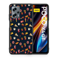 Thumbnail for Θήκη Xiaomi Poco X4 GT Hungry Random από τη Smartfits με σχέδιο στο πίσω μέρος και μαύρο περίβλημα | Xiaomi Poco X4 GT Hungry Random case with colorful back and black bezels