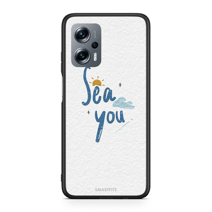 Xiaomi Poco X4 GT Sea You Θήκη από τη Smartfits με σχέδιο στο πίσω μέρος και μαύρο περίβλημα | Smartphone case with colorful back and black bezels by Smartfits