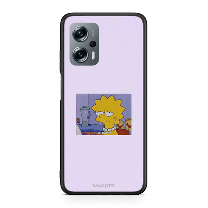 Xiaomi Poco X4 GT So Happy θήκη από τη Smartfits με σχέδιο στο πίσω μέρος και μαύρο περίβλημα | Smartphone case with colorful back and black bezels by Smartfits