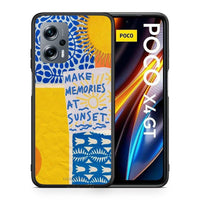 Thumbnail for Θήκη Xiaomi Poco X4 GT Sunset Memories από τη Smartfits με σχέδιο στο πίσω μέρος και μαύρο περίβλημα | Xiaomi Poco X4 GT Sunset Memories case with colorful back and black bezels