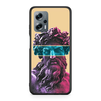 Xiaomi Poco X4 GT Zeus Art Θήκη Αγίου Βαλεντίνου από τη Smartfits με σχέδιο στο πίσω μέρος και μαύρο περίβλημα | Smartphone case with colorful back and black bezels by Smartfits
