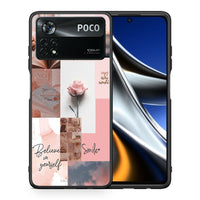 Thumbnail for Θήκη Xiaomi Poco X4 Pro 5G Aesthetic Collage από τη Smartfits με σχέδιο στο πίσω μέρος και μαύρο περίβλημα | Xiaomi Poco X4 Pro 5G Aesthetic Collage case with colorful back and black bezels