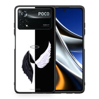 Thumbnail for Θήκη Xiaomi Poco X4 Pro 5G Angels Demons από τη Smartfits με σχέδιο στο πίσω μέρος και μαύρο περίβλημα | Xiaomi Poco X4 Pro 5G Angels Demons case with colorful back and black bezels