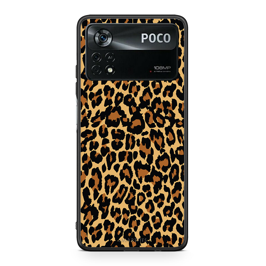 21 - Xiaomi Poco X4 Pro 5G Leopard Animal case, cover, bumper
