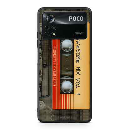 Xiaomi Poco X4 Pro 5G Awesome Mix θήκη από τη Smartfits με σχέδιο στο πίσω μέρος και μαύρο περίβλημα | Smartphone case with colorful back and black bezels by Smartfits