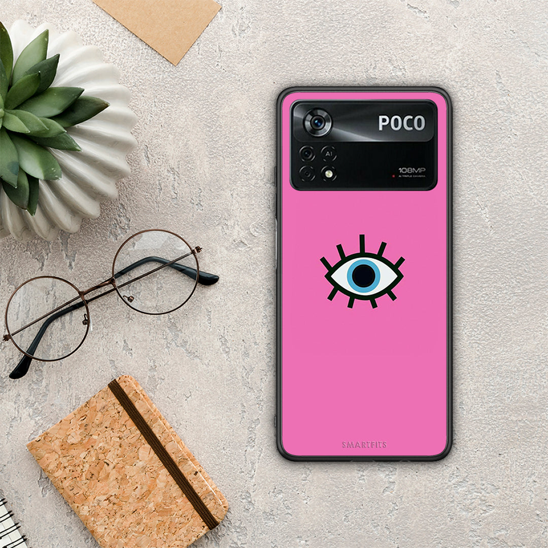 Blue Eye Pink - Xiaomi Poco X4 Pro 5G θήκη