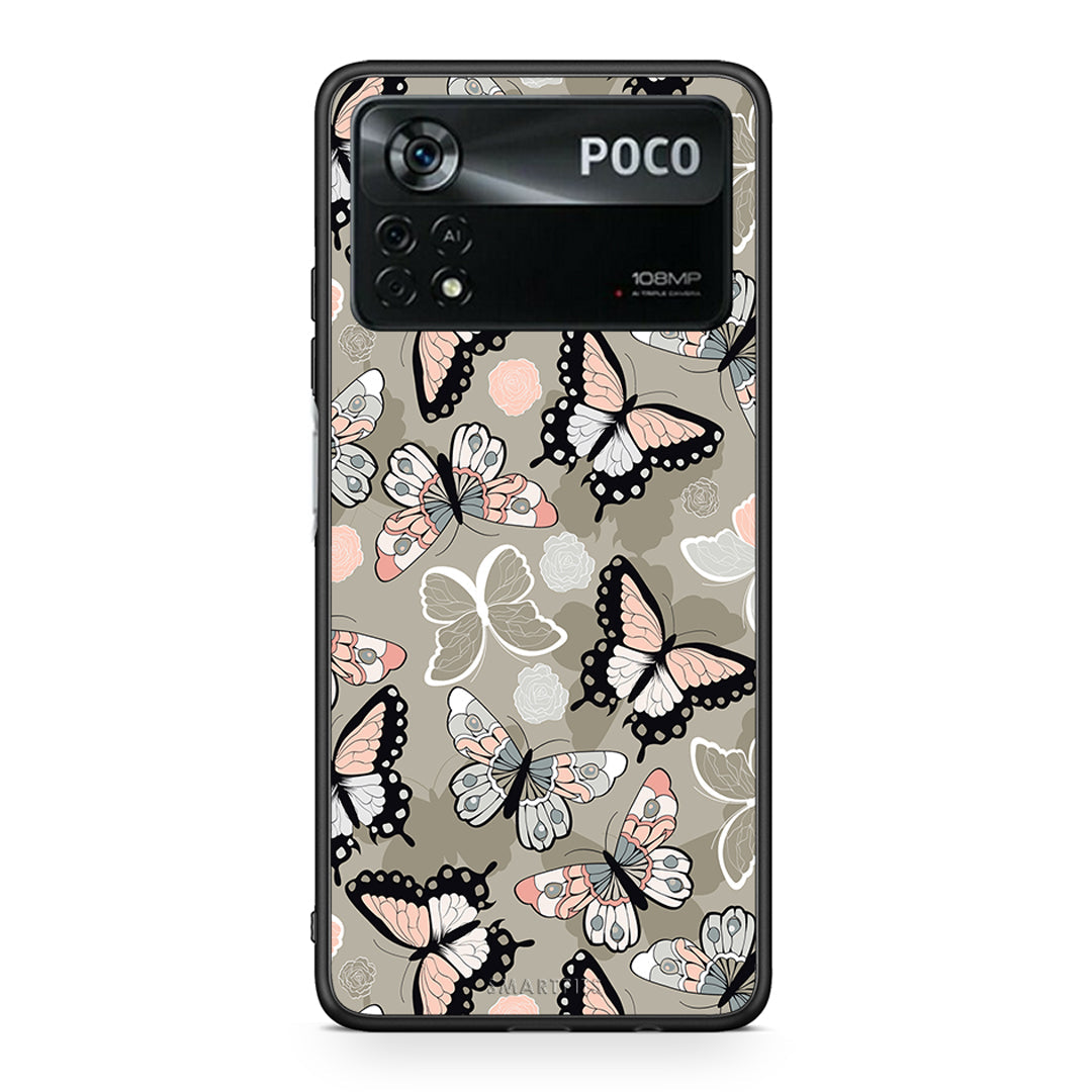 135 - Xiaomi Poco X4 Pro 5G Butterflies Boho case, cover, bumper