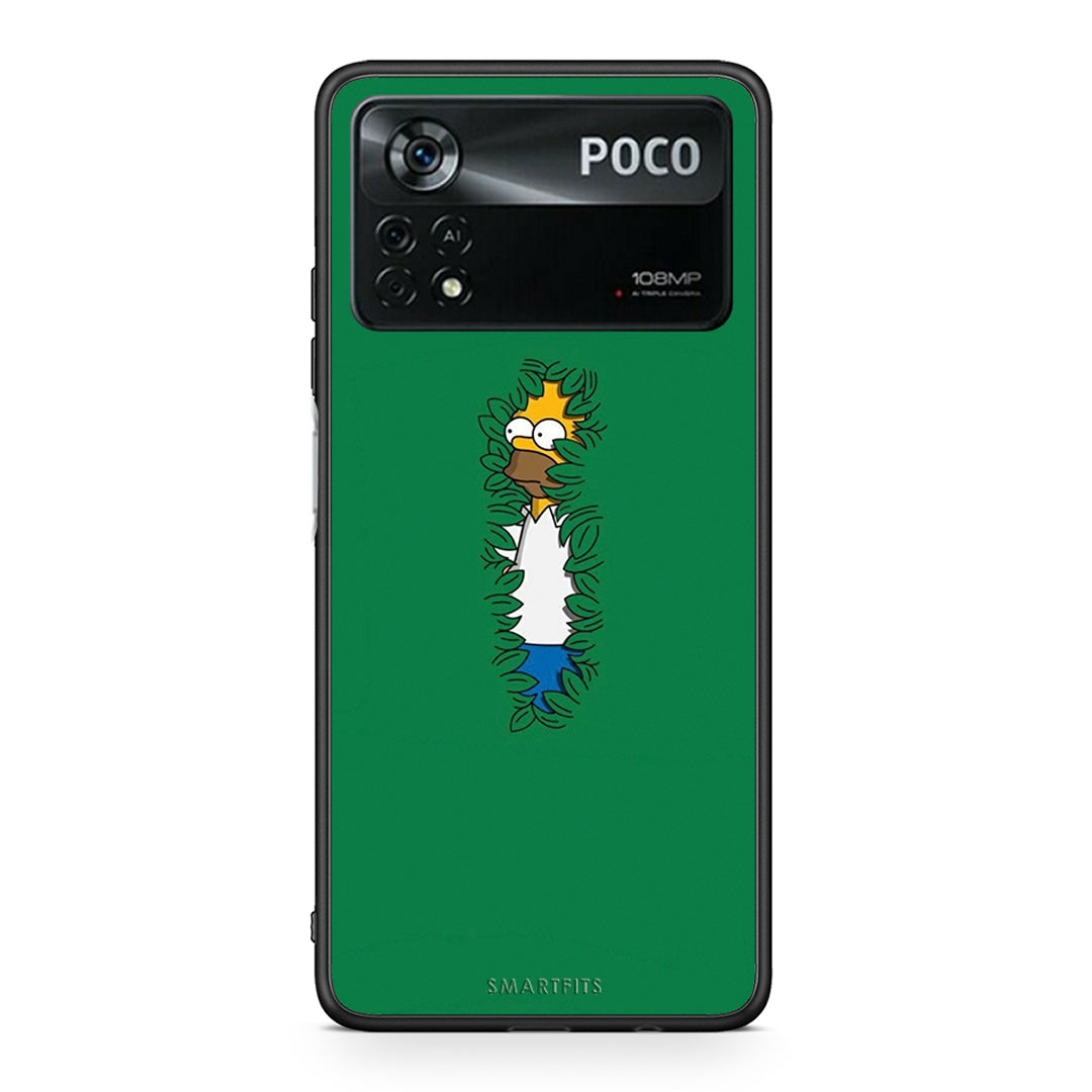 Xiaomi Poco X4 Pro 5G Bush Man Θήκη Αγίου Βαλεντίνου από τη Smartfits με σχέδιο στο πίσω μέρος και μαύρο περίβλημα | Smartphone case with colorful back and black bezels by Smartfits