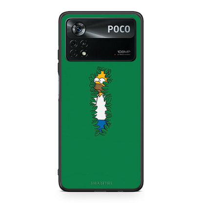 Xiaomi Poco X4 Pro 5G Bush Man Θήκη Αγίου Βαλεντίνου από τη Smartfits με σχέδιο στο πίσω μέρος και μαύρο περίβλημα | Smartphone case with colorful back and black bezels by Smartfits