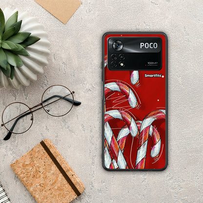 Candy Cane - Xiaomi Poco X4 Pro 5G θήκη