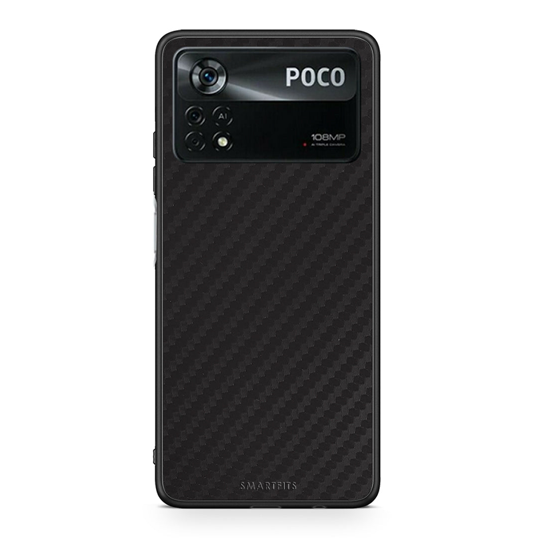 Xiaomi Poco X4 Pro 5G Carbon Black θήκη από τη Smartfits με σχέδιο στο πίσω μέρος και μαύρο περίβλημα | Smartphone case with colorful back and black bezels by Smartfits