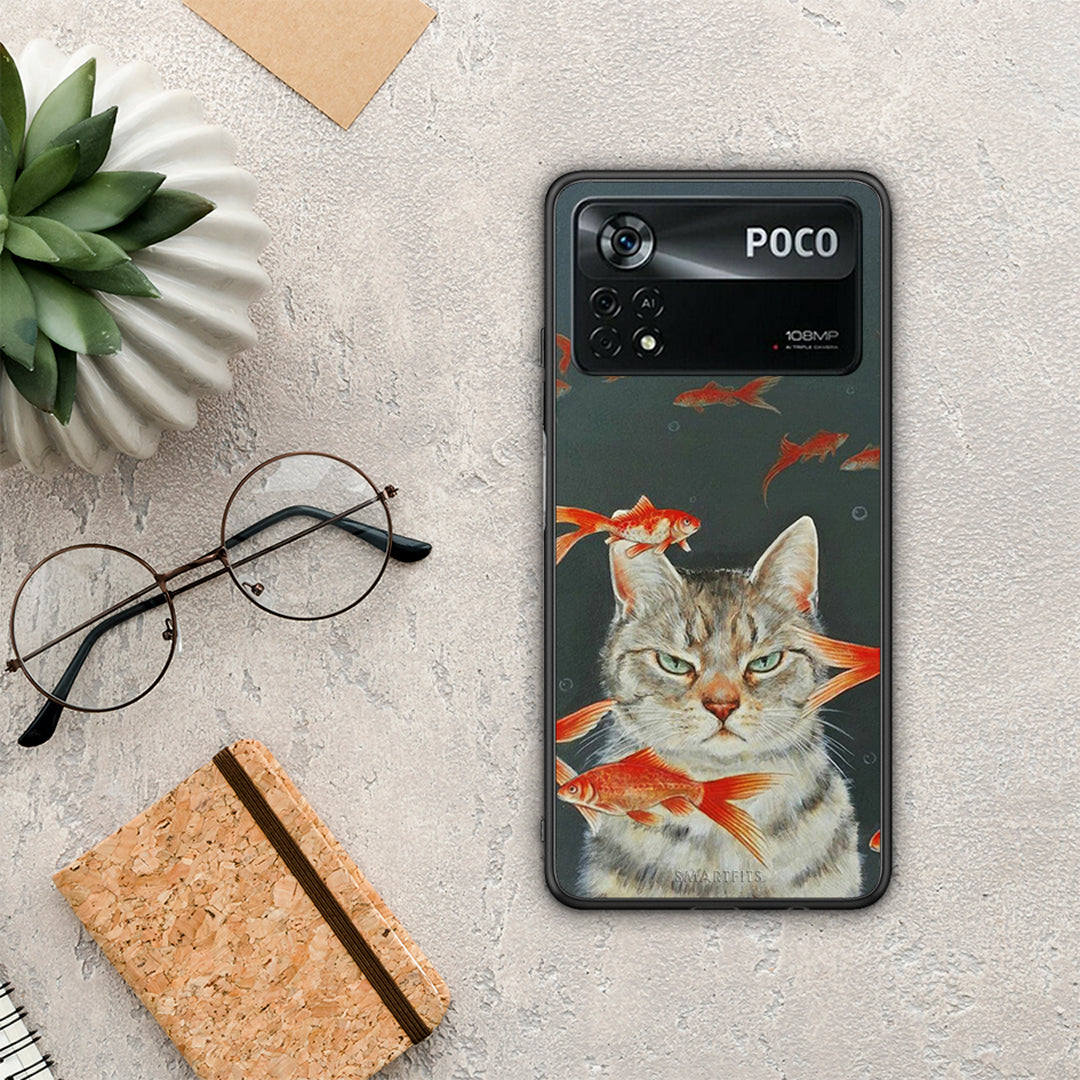 Cat Goldfish - Xiaomi Poco X4 Pro 5G θήκη