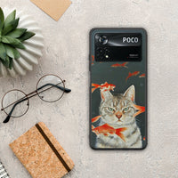 Thumbnail for Cat Goldfish - Xiaomi Poco X4 Pro 5G θήκη